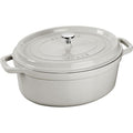 La Cocotte oval gryte 31 cm 5,5L hvit