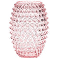 Hobnail egg vase 18 cm rosaline