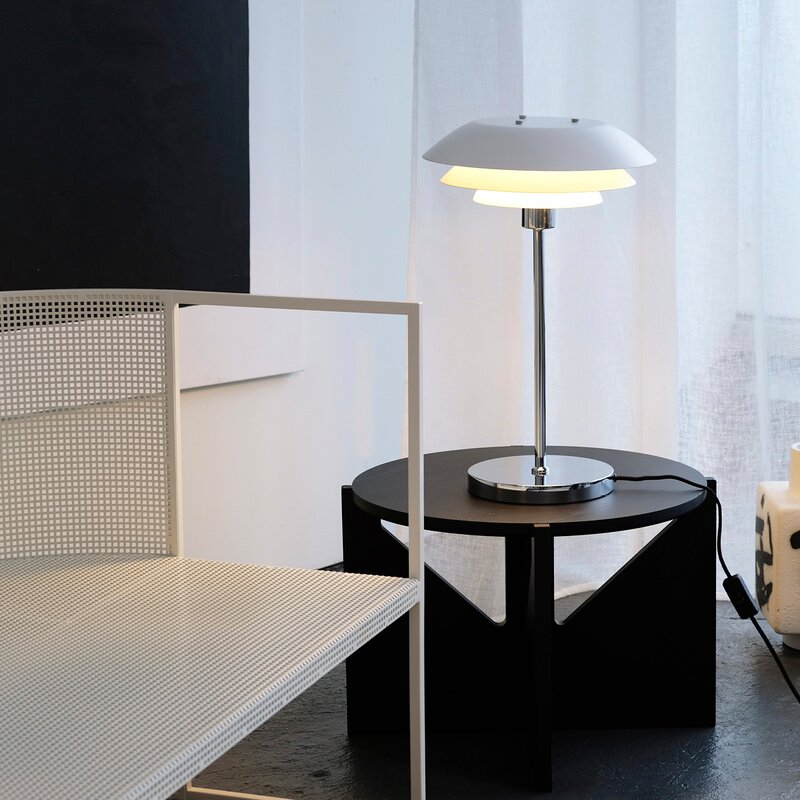 DL31 bordlampe 50 cm hvit