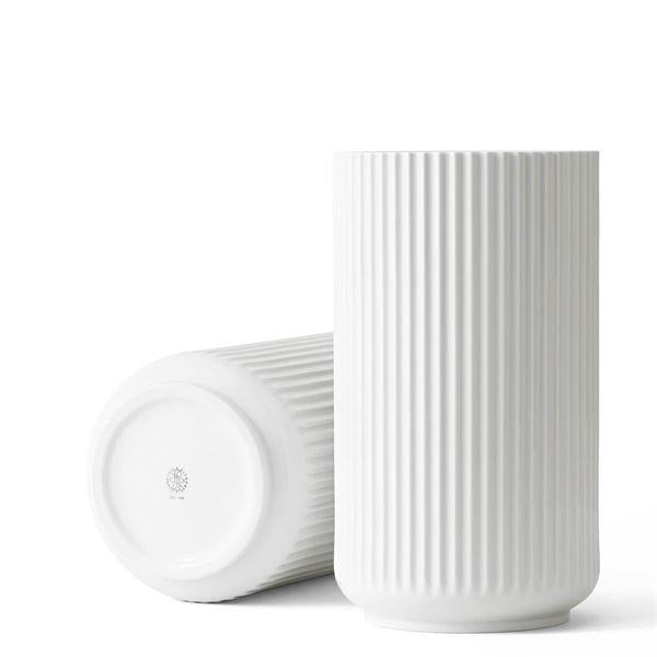 Vase h31 cm hvit