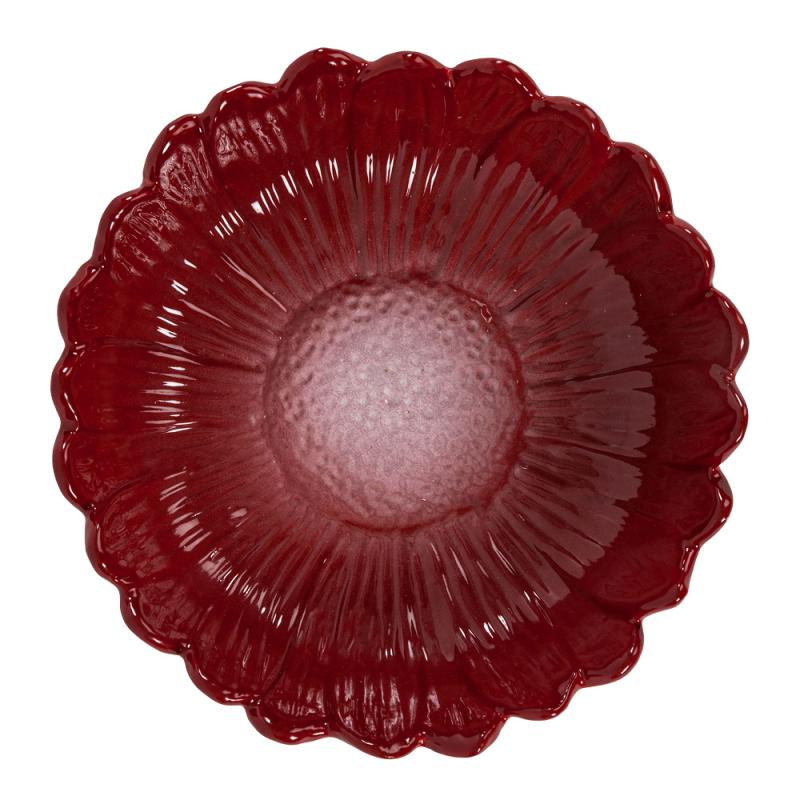 Dagny skål 20 cm vinrød