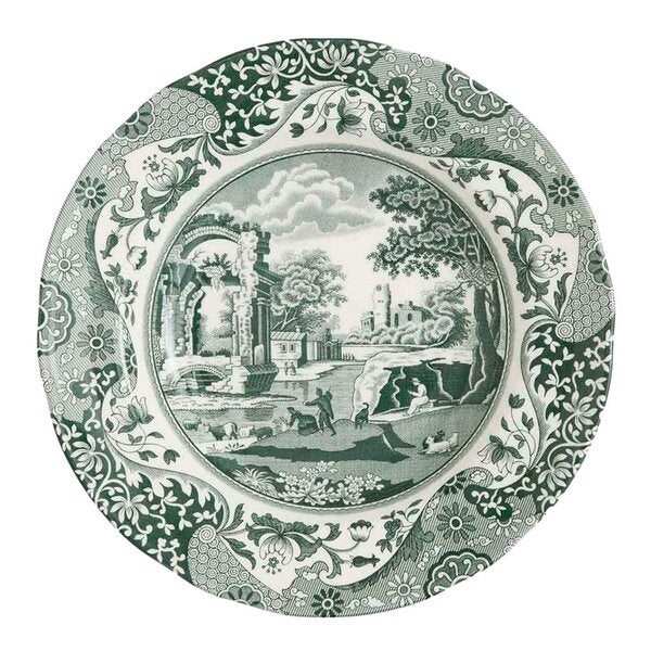 Heritage Green Italian dyp tallerken 23 cm