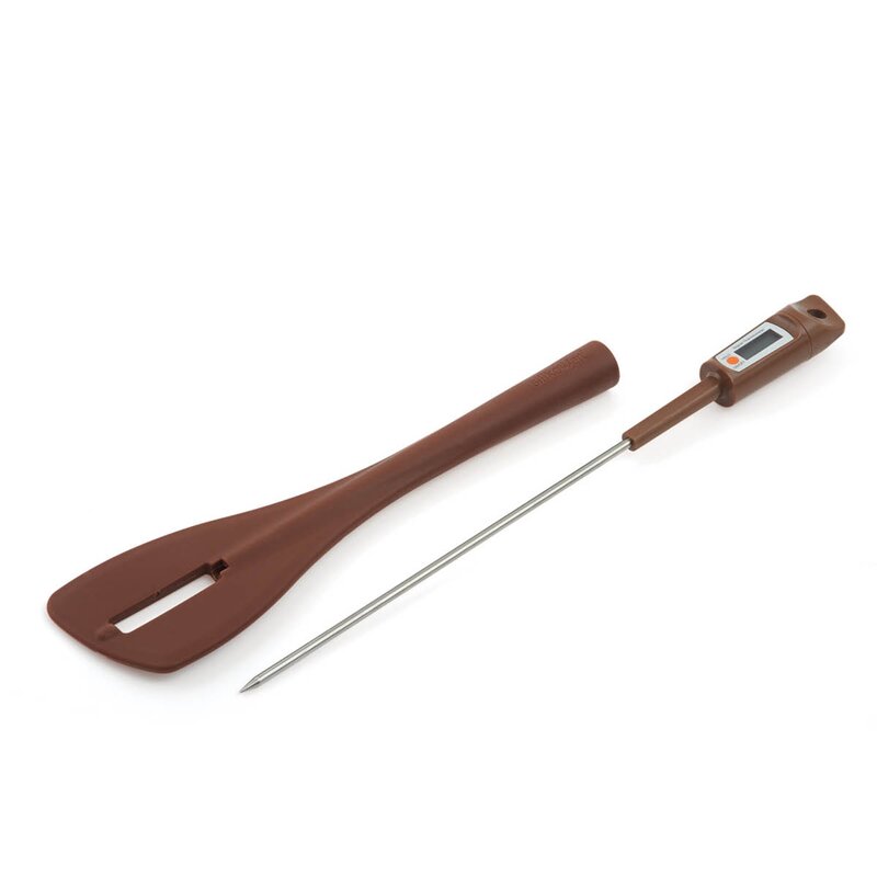 Deigskrape med termometer