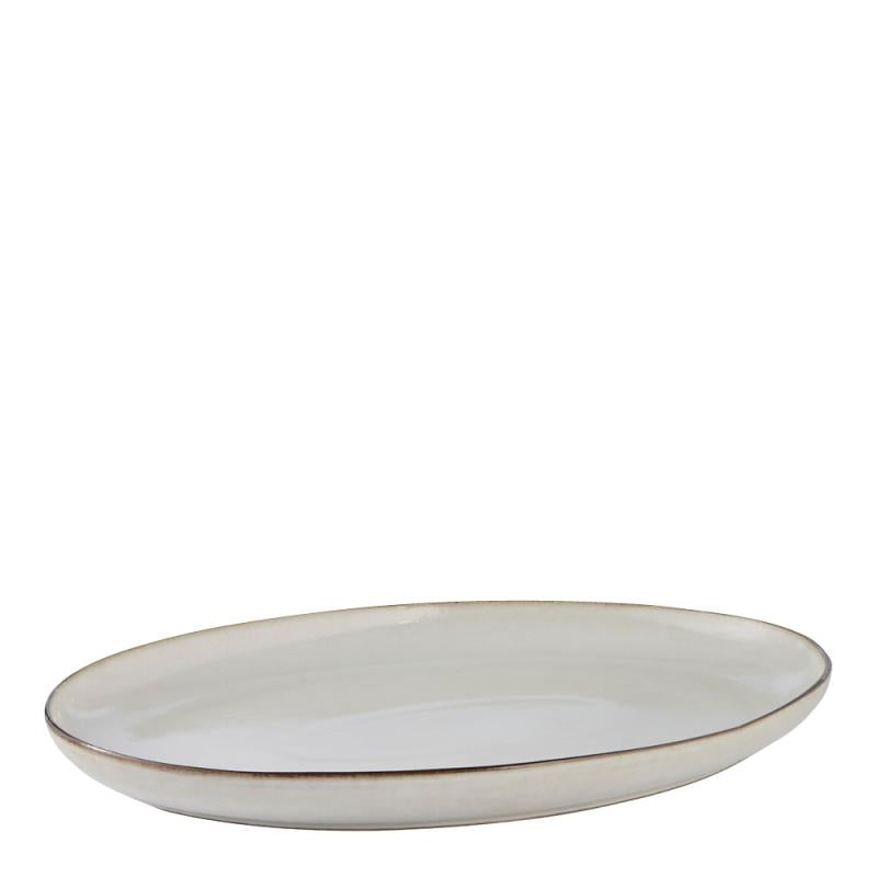 Amera serveringsfat 40x30 cm beige
