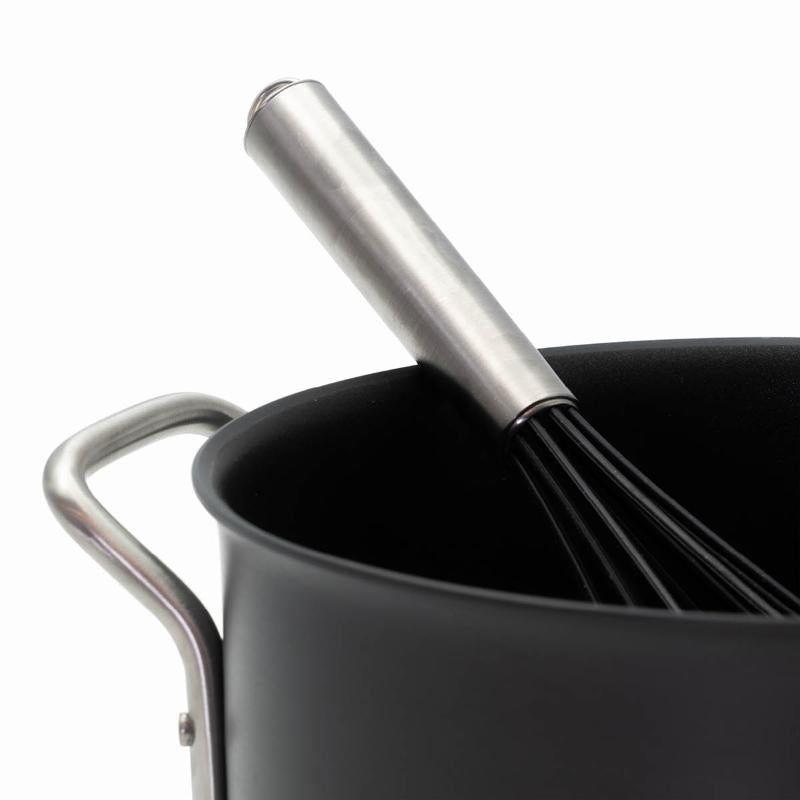 Visp m/belegg 30 cm rustfritt stål