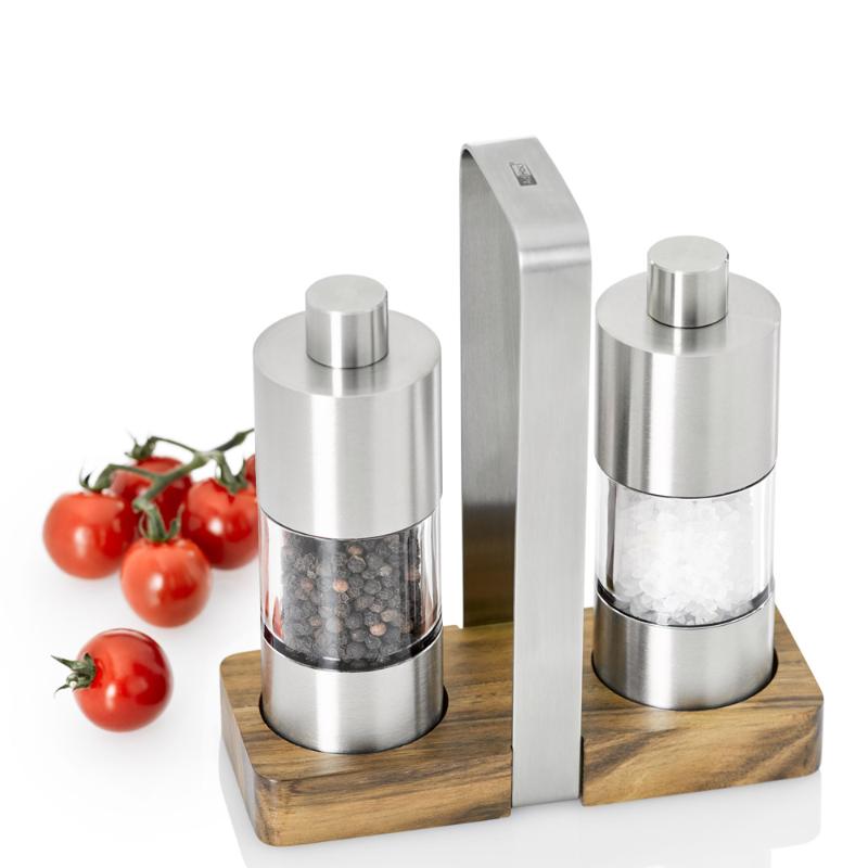 Menage Classic salt og pepperkvern 16 cm grå