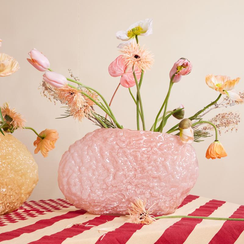 Corallo vase stor 28x45 cm rosa