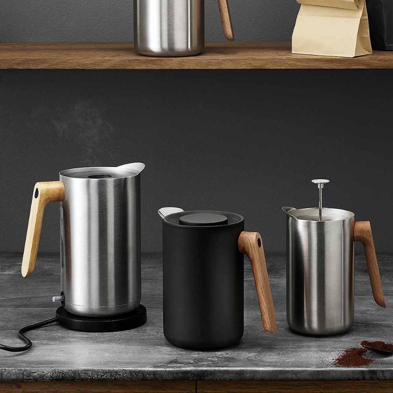 Nordic Kitchen presskanne 1L termo stål