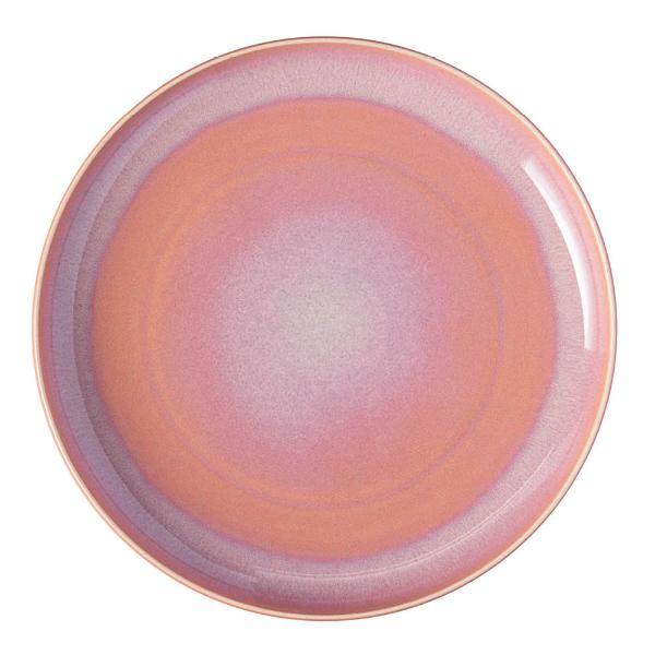 Perlemor coral flat tallerken 27 cm