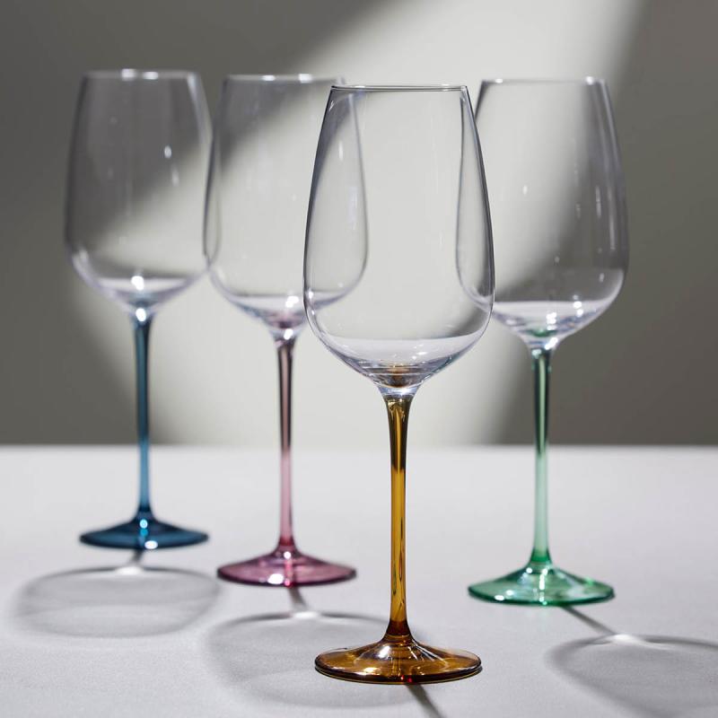 Vienna vinglass 53 cl 4 stk amber
