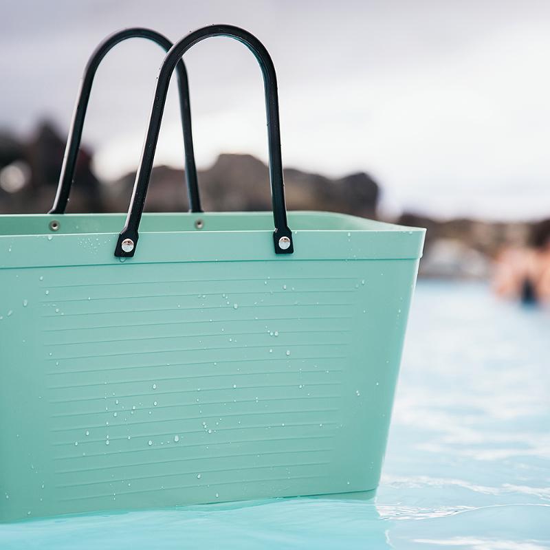 Green Plastic veske stor 15L olivengrønn