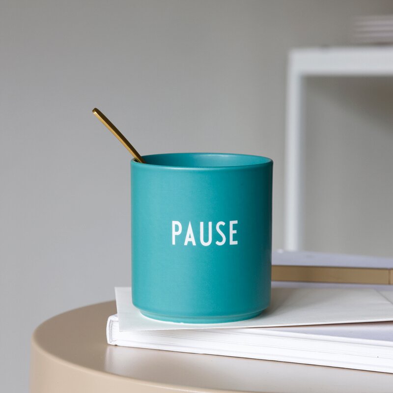 Favourite kopp PAUSE 25 cl antique green