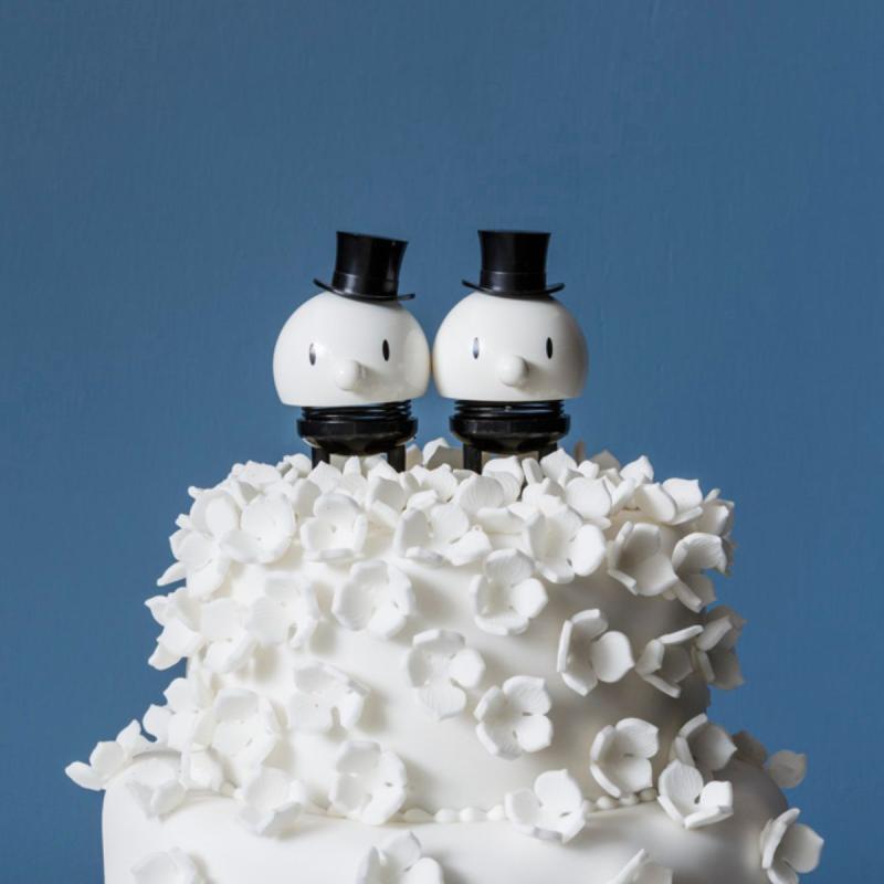 Wedding groom liten svart