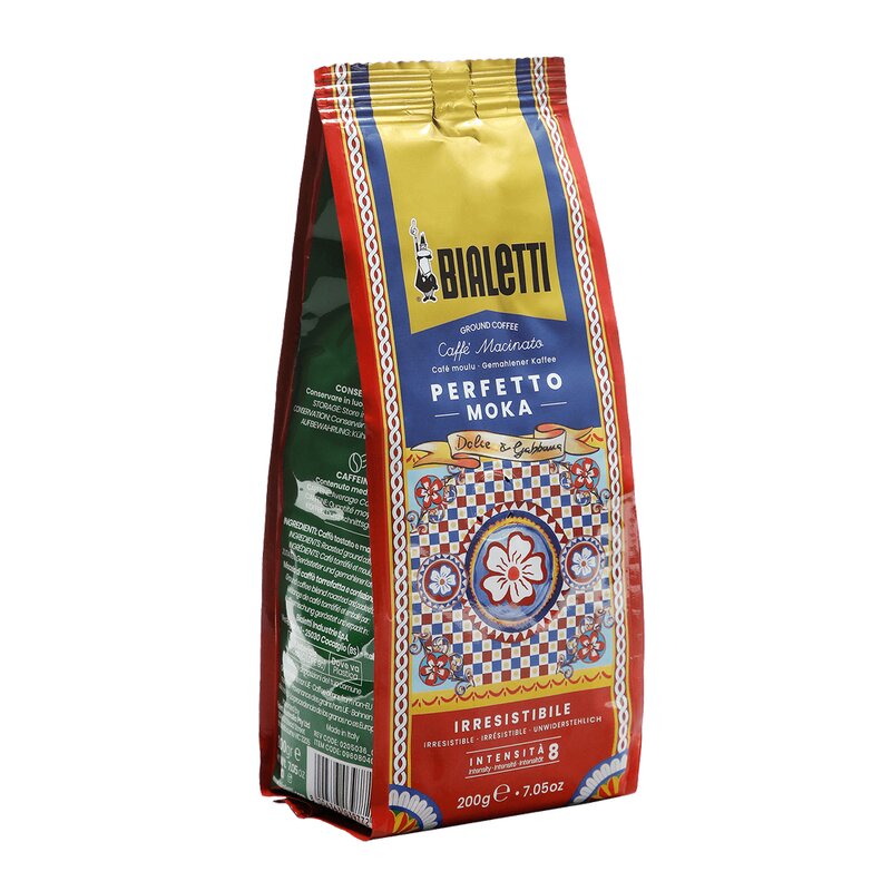 Kaffeboks med kaffe 200g Dolce & Gabbana rød