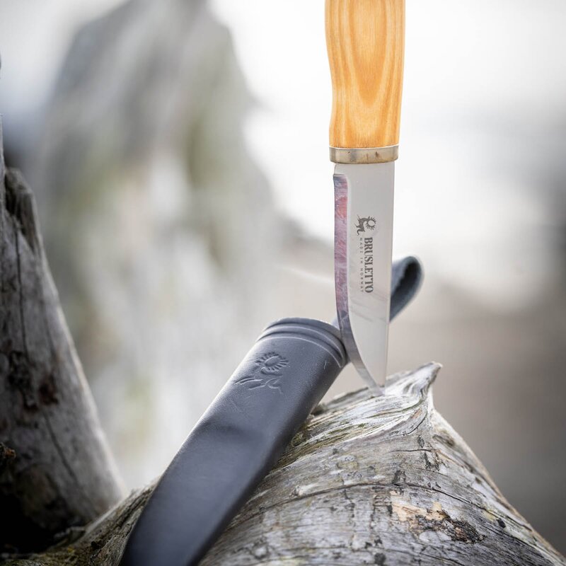 Bruslettokniven allroundkniv 20,5 cm bjørk