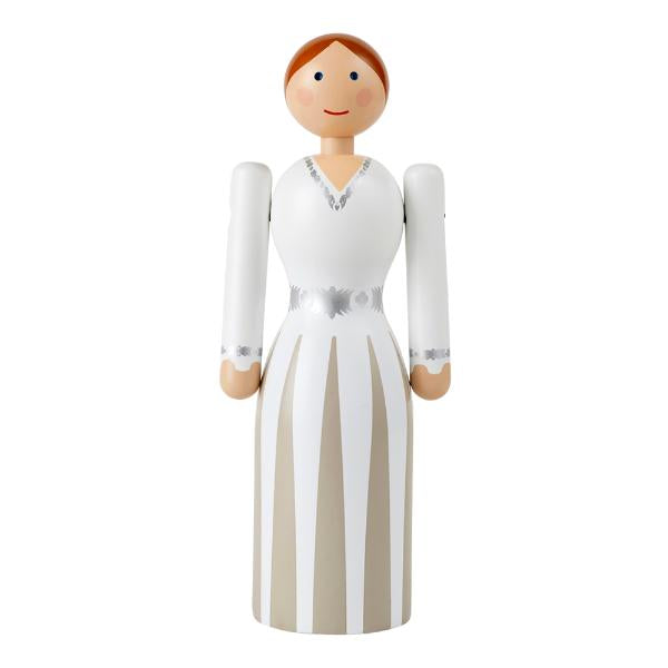 Bride/brud 17 cm hvit