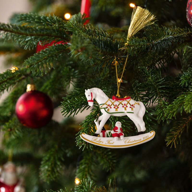 Christmas Classic juletrepynt gyngehest 9 cm
