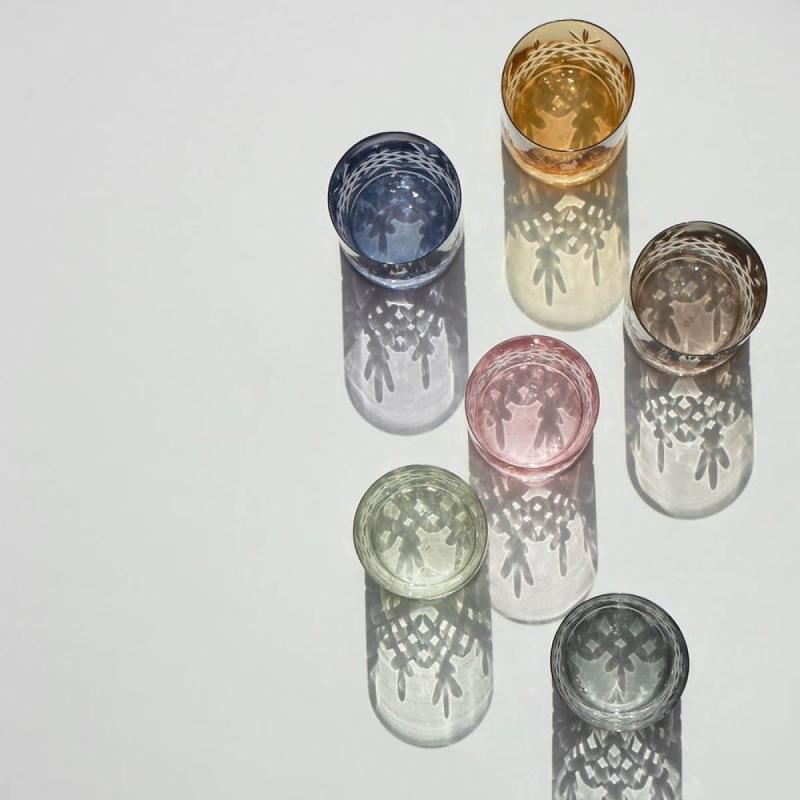 Crispy Lowball glass 38 cl 2 stk emerald