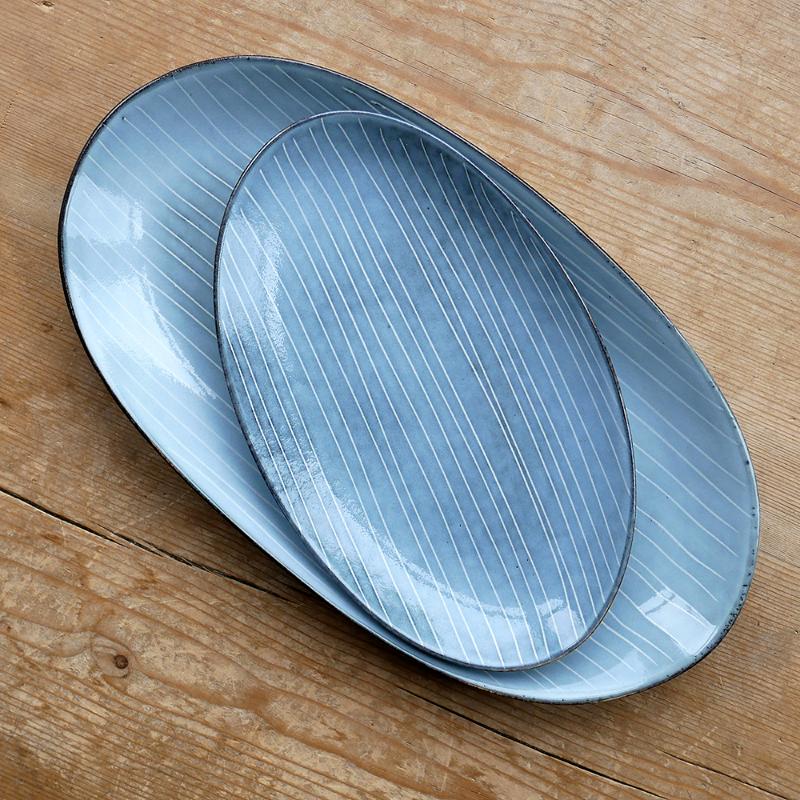Nordic Sea fat ovalt 26,5x35,5 cm