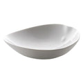 Shell salatskål 21,5x22x10 cm hvit