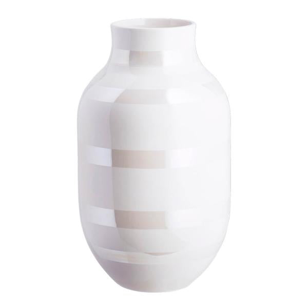Omaggio vase 30,5 cm perlemor