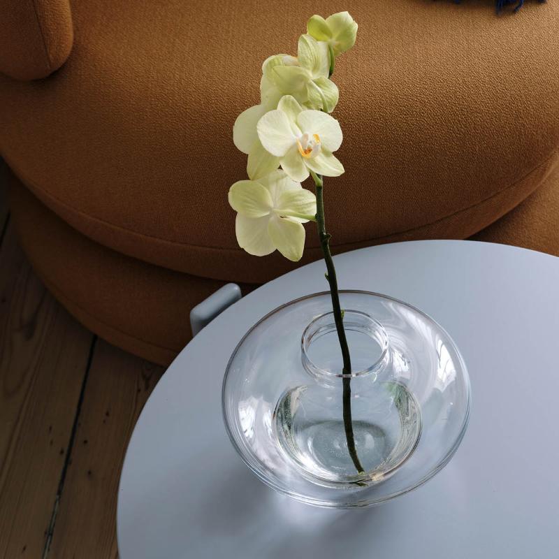 Kappa vase H 160 mm klar