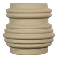 Mila vase 16x15 cm sand