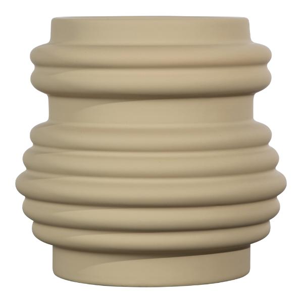 Mila vase 16x15 cm sand