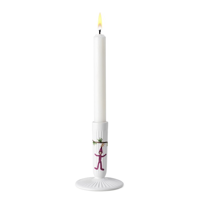Hammershøi Christmas lysestake 12 cm hvit
