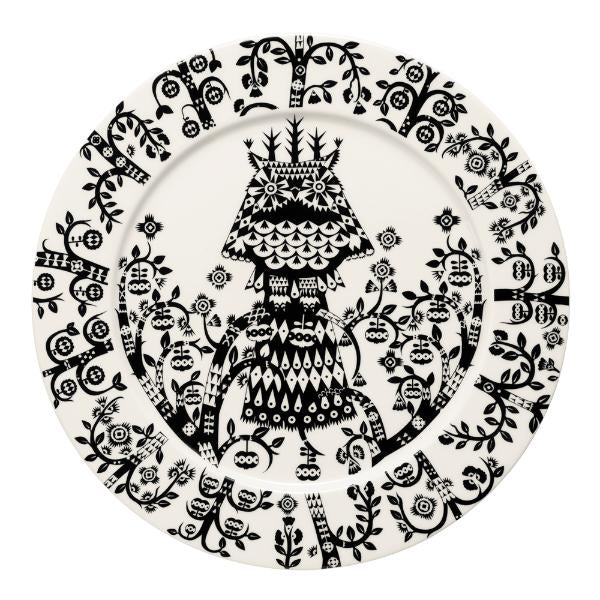 Taika tallerken 27 cm svart