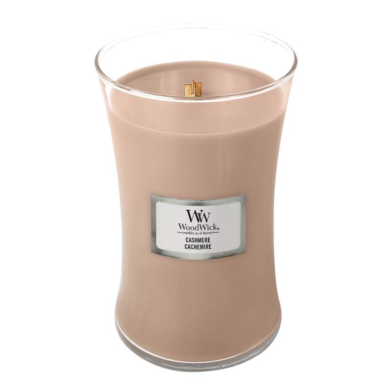 Hourglass duftlys stor cashmere