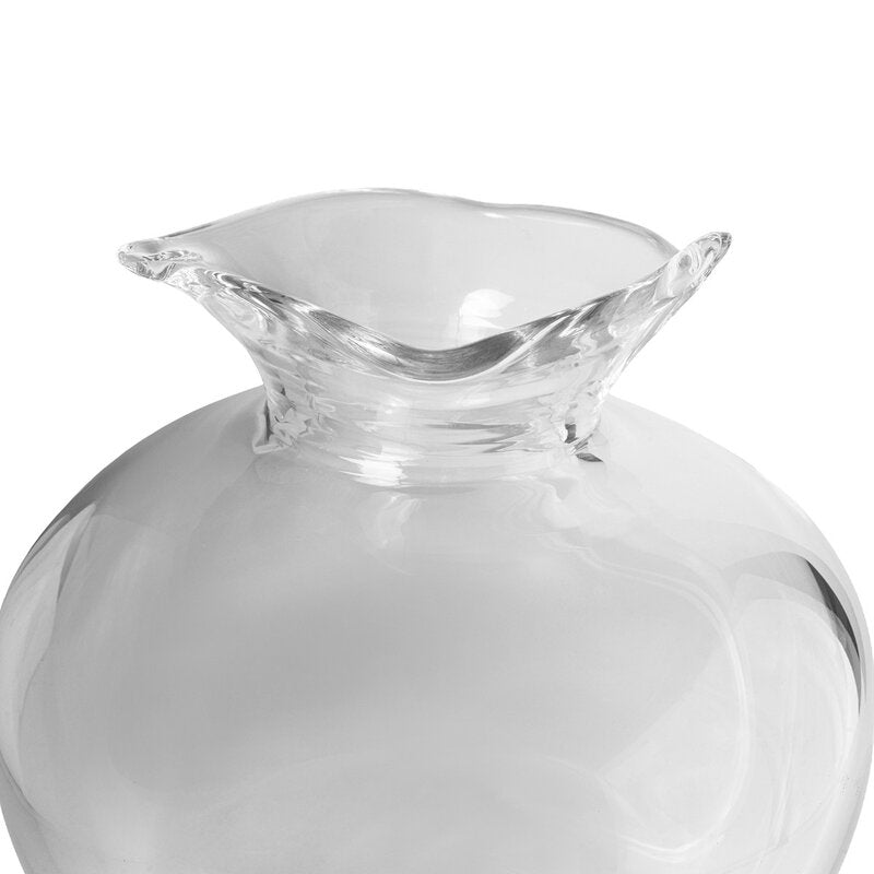 Hilke x Skruf Perla vase 23 cm klar