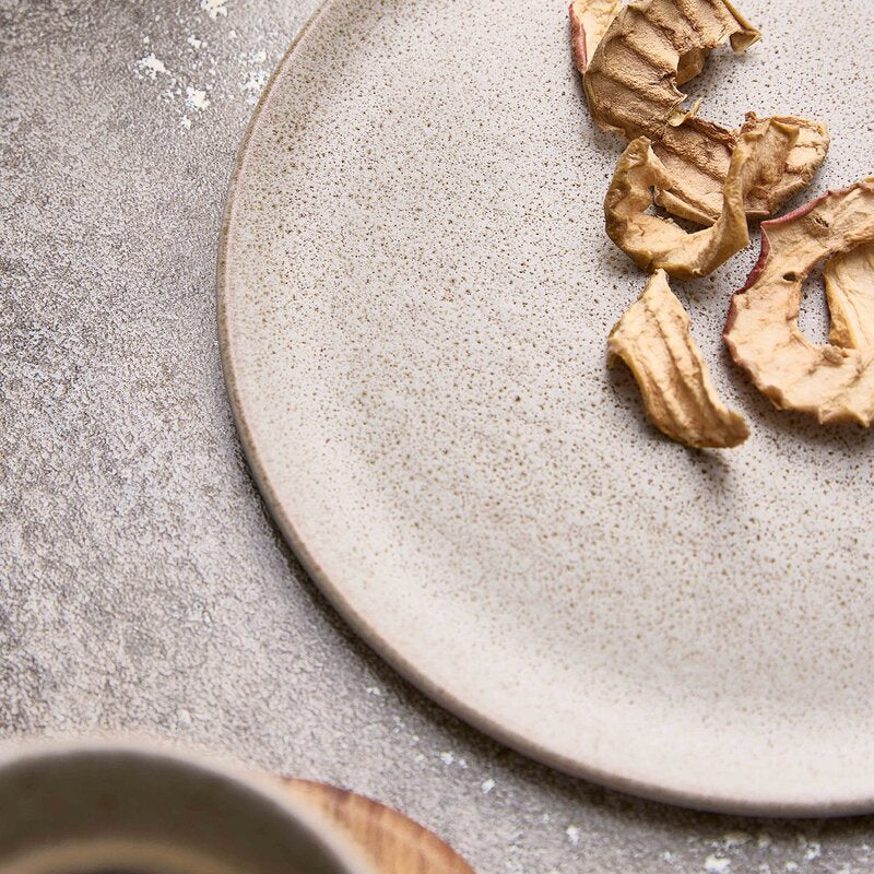 RAW desserttallerken 20 cm sandy beige