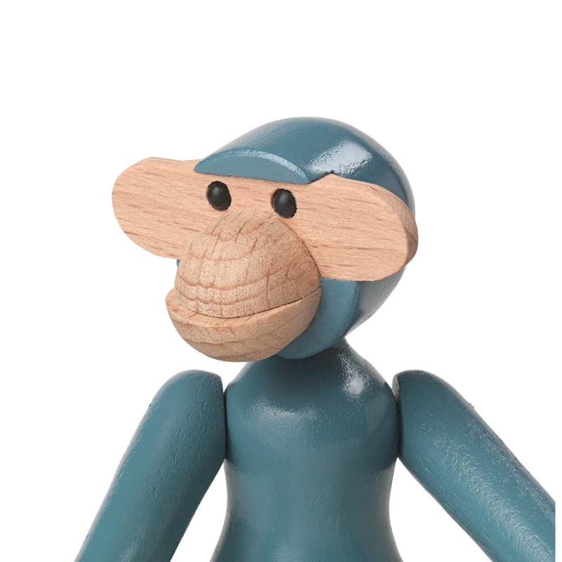 Apekatt mini vintage blå