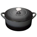 Halo støpejernsgryte 24 cm svart