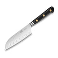 Ideal santokukniv 13 cm stål/svart