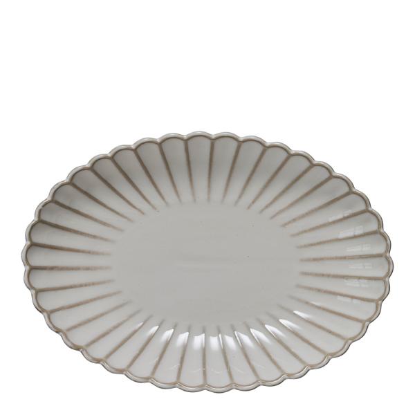 Camille serveringsfat 4x15,5 cm råhvit