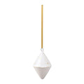 Winter Glow ornament kornet 5x8 cm