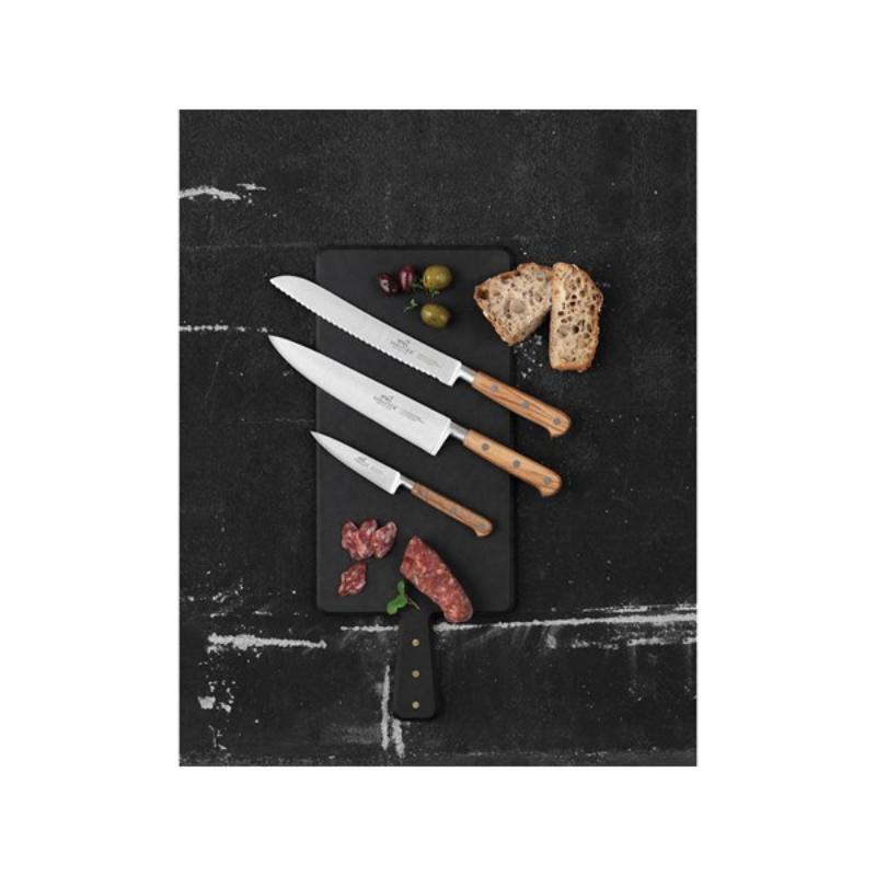 Ideal Provence brødkniv 20 cm stål/oliventre