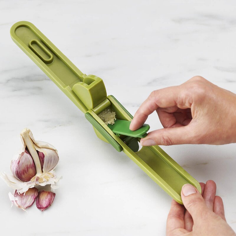 CleanForce hvitløkspresse 6 cm grønn