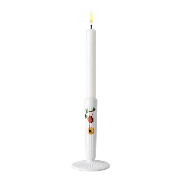Hammershøi Christmas lysestake 16 cm hvit