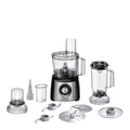 MultiTalent 3 foodprocessor 2,3 L svart Børstet rustfritt stål