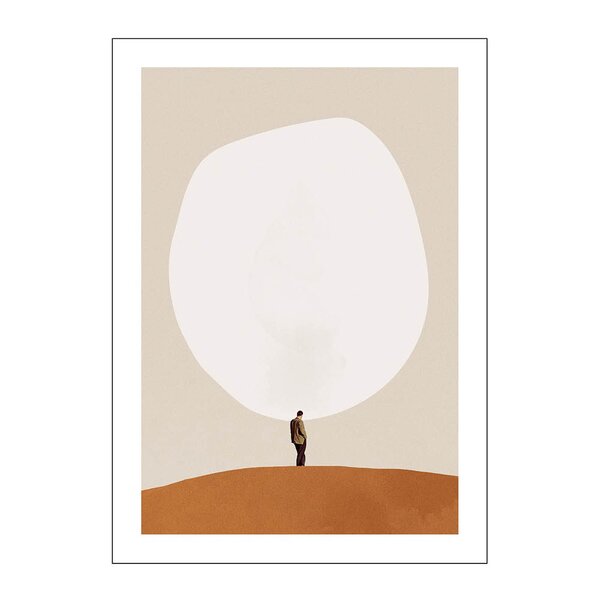 PSTR Studio poster 30x40 cm maarten léon overthinking