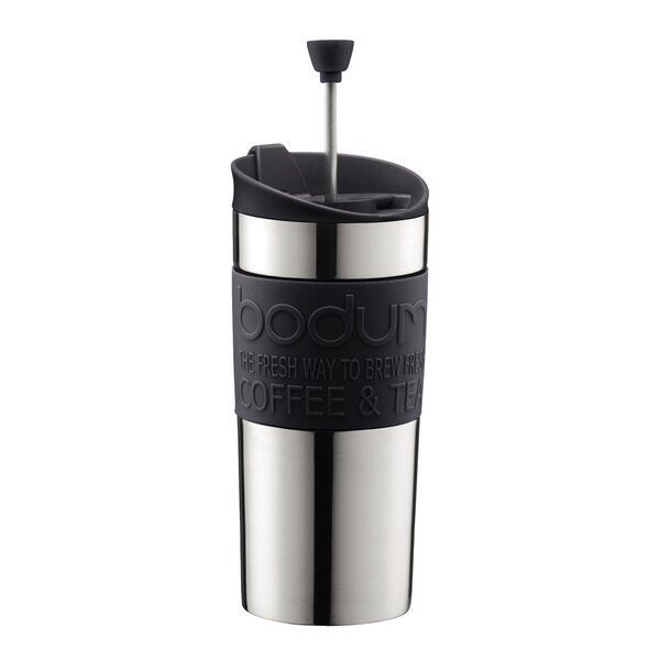 Travel press termokopp 35 cl svart