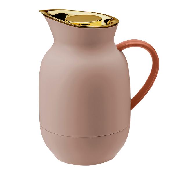 Amphora termokanne høy 1L peach