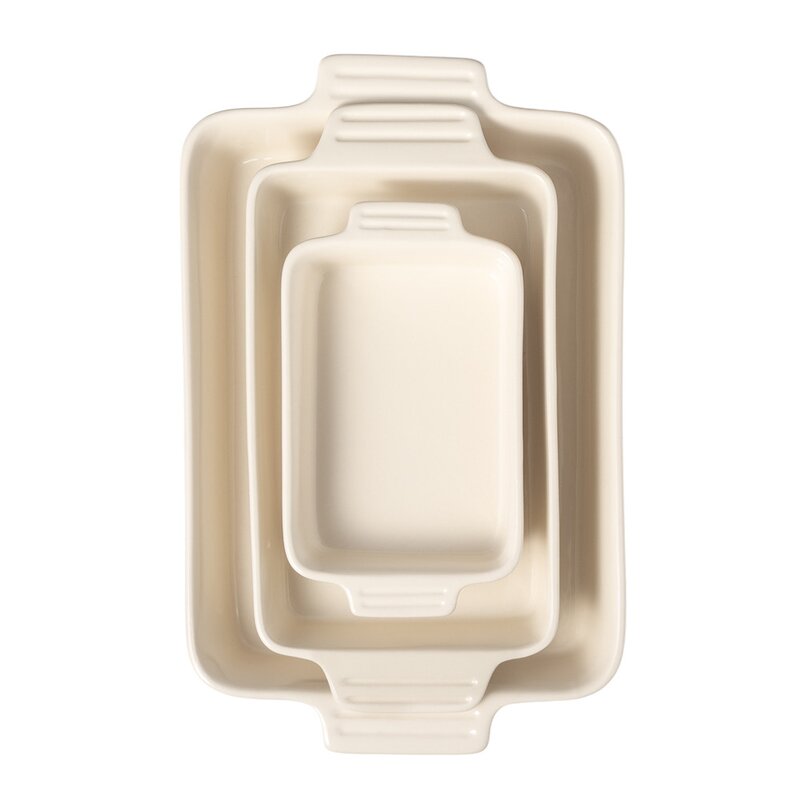 Classic ildfast form 31,5x17 cm hvit