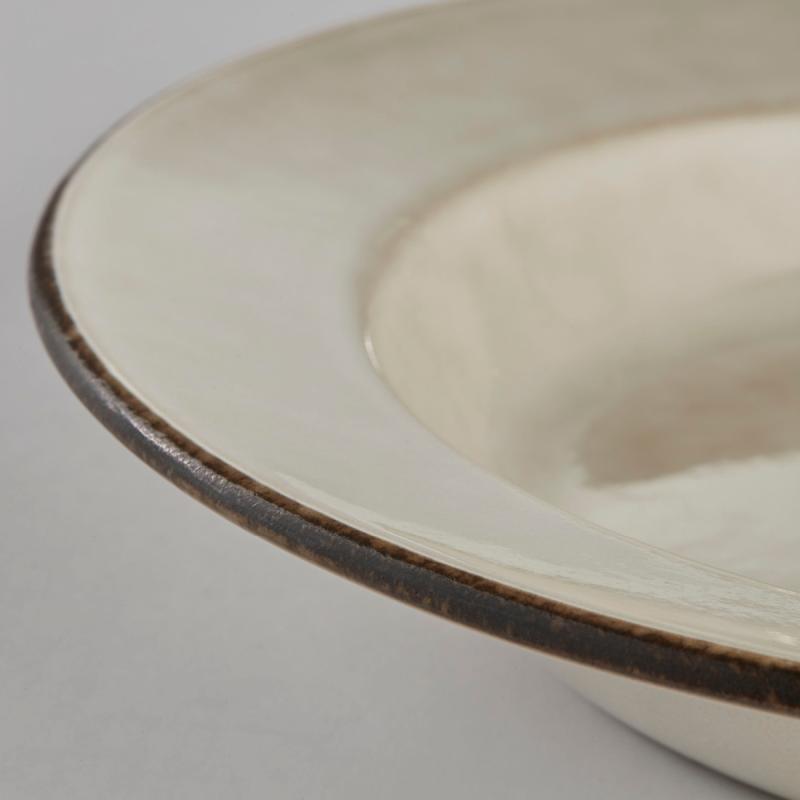 Amera dyp tallerken 23 cm beige