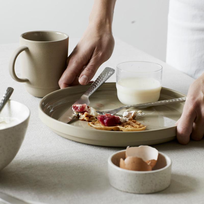 Nordic Bistro middagstallerken 26 cm beig