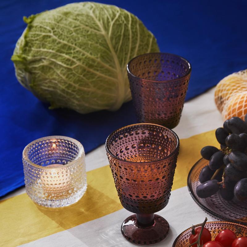 Kastehelmi glass 30 cl røsslyng 2 stk