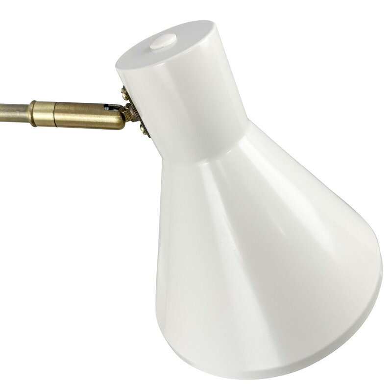 Sleep vegglampe 17 cm kit-white